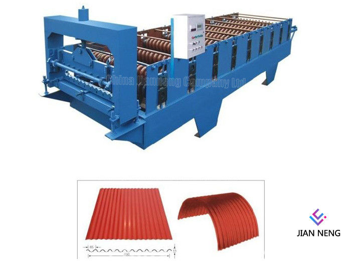 volle automatische Metalldach-Maschine des Stehfalz-380V in der Geschwindigkeit von 0-15 M/Min
