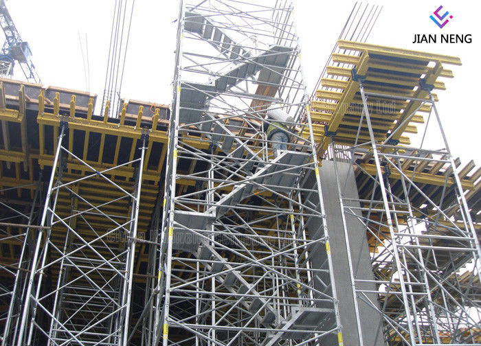 Heißes Bad galvanisierte Kwikstage/K - inszenieren Sie Cuplock-Treppen-Turm mit Sicherheits-Leiter