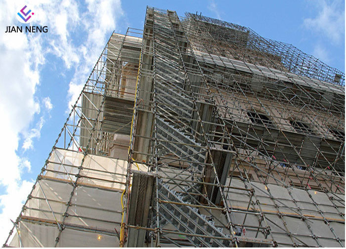 2.5*1.2*3m stärkerer rutschfester Treppenhaus-Zugangs-Turm für große Höhe-Bau