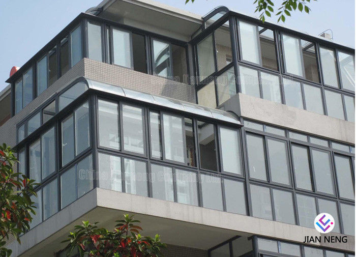 Zwischenwand Aluminium-Windows und niedrig- E Glas der Tür-für Bürogebäude