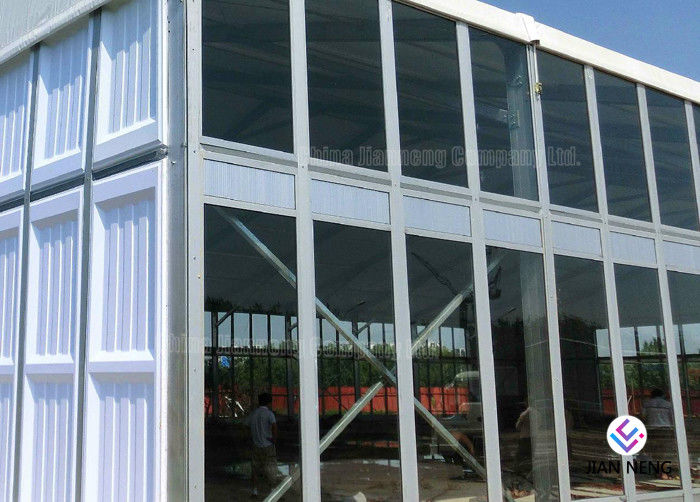 Stabiles Aluminiumfenster und Türen für vorübergehendes Zelt-Lager im Freien