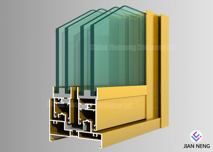 6063 Aluminiumprofile T5 für Windows und Türen gut, Leistung versiegelnd