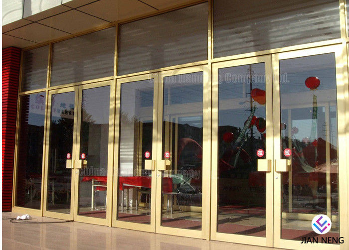 6063 Reihen-Aluminiumschiebetür-Profile, Mühlendaluminiumglasprofil für Pendeltür