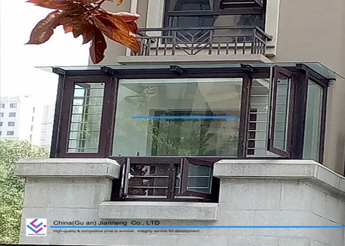 Wohnungsbau-Material-kundenspezifische Aluminium-Windows-Flügelfenster-Art mit Moskito