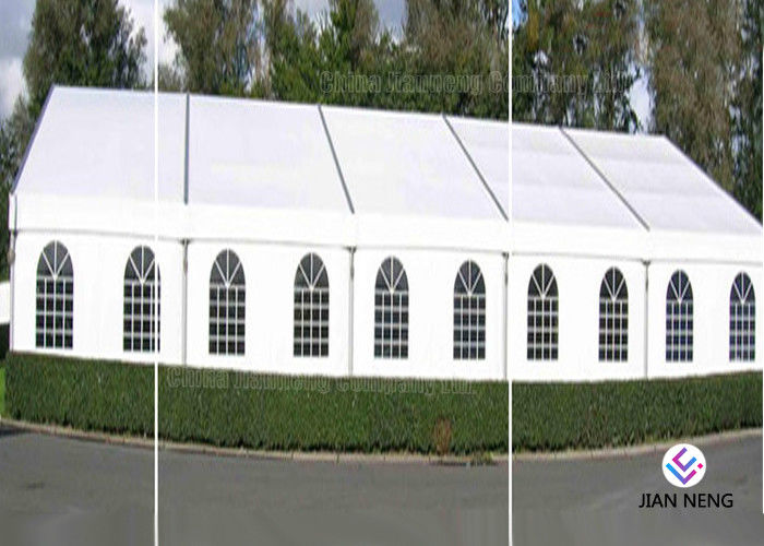 Kundenspezifisches Aluminiumrahmen-Zelt mit Dekoration für das Treffen von Gewerbetätigkeiten